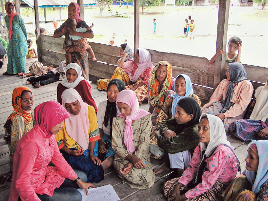 IOM’s mental health mobile clinic in a village - MaryJo D. Good good2